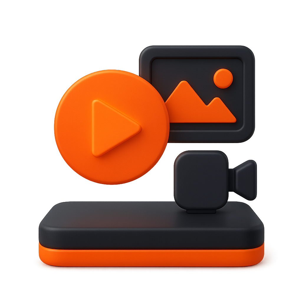 Иллюстрация: видео контент